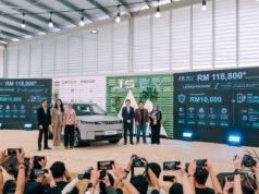 JAECOO J5 EV LAUNCHES IN MALAYSIA AT RM118,800