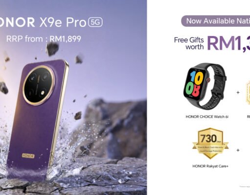 Get the smartphone for FREE with selected telco plans; stand a chance to win GOLD at HONOR roadshows